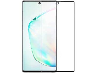 محافظ صفحه نمایش 6D فول گلس تمام چسب مناسب برای گوشی موبایل سامونگ گلکسی نوت 10